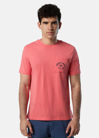 Розовая футболка North Sails