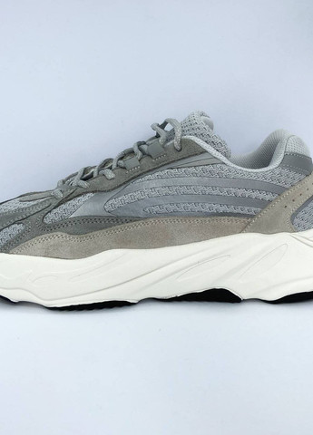 Сірі всесезонні кросівки репліка adidas yeezy 700 v2 static gray Vakko