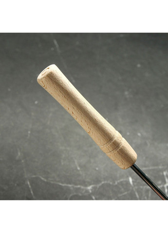 Ніж-лопатка для сиру з дерев'яною ручкою 26 см Kitchen Master (276840080)