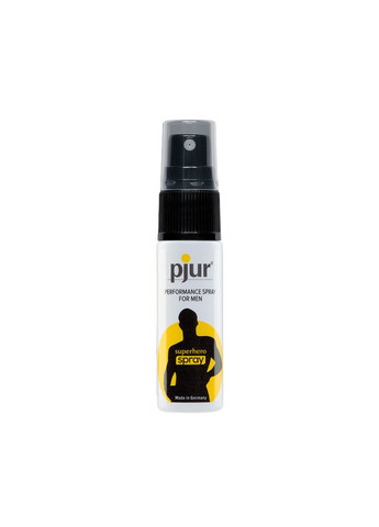 Пролонгирующий спрей Superhero Spray 20 мл, впитывается в кожу, натуральные компоненты Pjur (266554648)