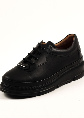 Туфлі жіночі чорна шкіра Evromoda (260376006)