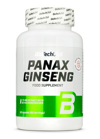Panax Ginseng 60 Caps Biotechusa (257252347)