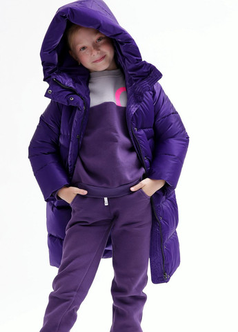 Фіолетова зимня пухова куртка для дівчаток від 6 до 17 років X-Woyz