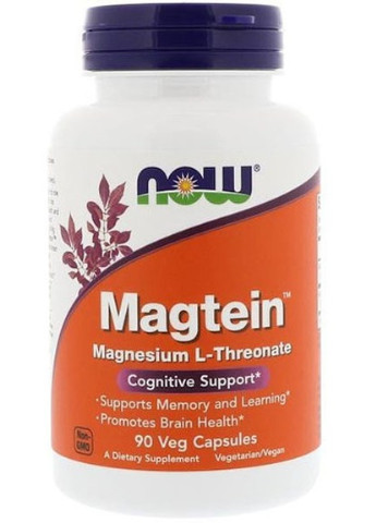 Magtein 90 Veg Caps Now Foods (256722783)