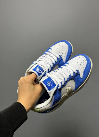 Блакитні Осінні кросівки чоловічі fly streetwear x sb dunk low pro 'gardenia', вьетнам Nike Fly Streetwear Low Pro 'Gardenia