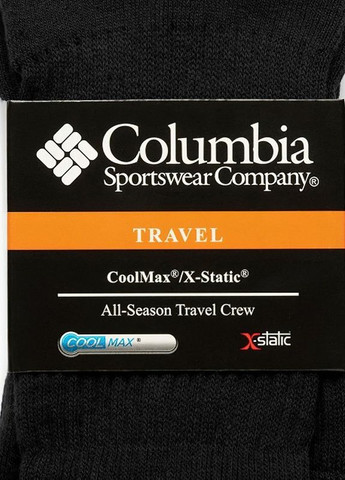 Термоноски зимові жіночі Коламбія універсальні Комплект 6 пар / носки термошкарпетки Розмір 35-39 9186 Чорний 69163-6 Columbia (266554746)