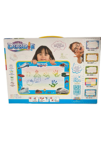 Коврик водяной обучающий для рисования с маркерами детский Water Doodle No Brand (259925456)