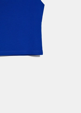 Топ літо,синій, Zara (258575040)