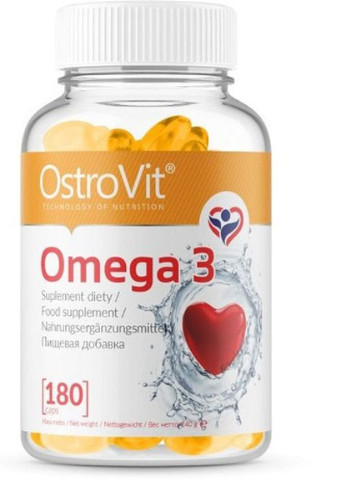 Omega 3 180 Caps Ostrovit (256724228)