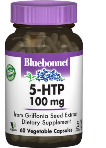 5-HTP 100 mg 60 Veg Caps BLB0051 Bluebonnet Nutrition (256720866)