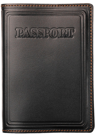 Кожаная Обложка Для Паспорта, Загранпаспорта Villini 002 Глянцевый Коричневый Martec (259660233)