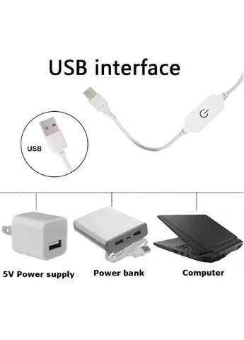 Гнучка світлодіодна Led стрічка із сенсором для підсвічування кухні туалету ванної шаф полиць 3 м USB 5v (476052-Prob) Unbranded (275991868)