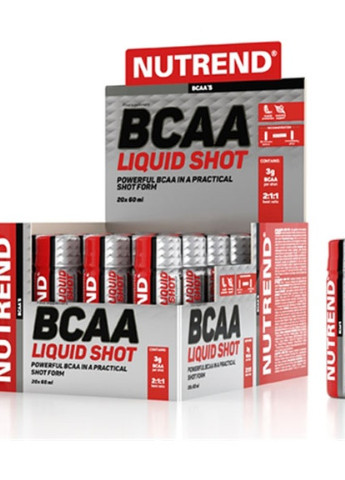 BCAA Mega Shot 20 х 60 ml Nutrend (256724079)