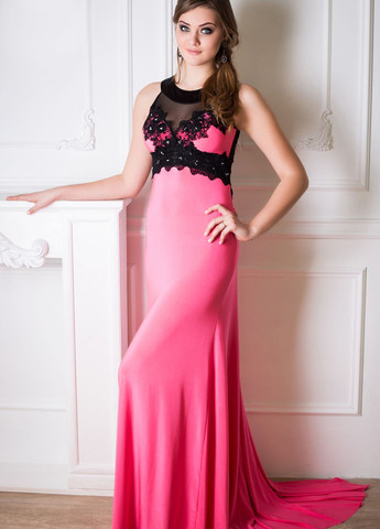 Розовое платье кассандра розовый Luzana