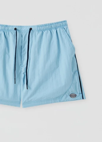 Шорти пляжні,блакитний, Pull & Bear (258387054)