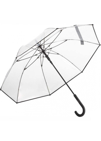 Зонт-трость прозрачный женский полуавтомат Pure 7112-black FARE (262976084)