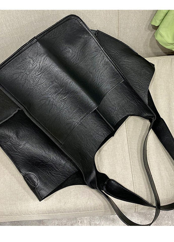 Велика сумка Weekender black Italian Bags (267809677)