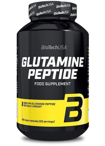 Glutamine Peptide 180 Caps Biotechusa (256726107)
