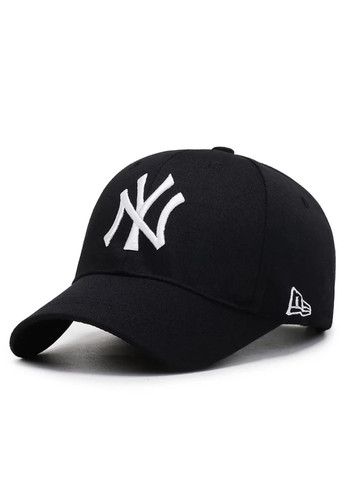 Кепка Wuke NY (Нью Йорк Янкис) New Era с изогнутым козырьком Белий логотип,унисекс one size Brand бейсболка (258678444)