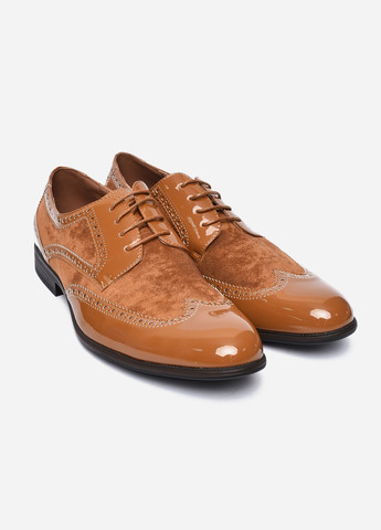 Туфлі чоловічі світло-коричневого кольору Let's Shop (258140034)