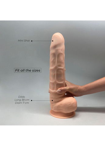 Мини-мастурбатор ротик Alive Oral Mini Masturbator (Flesh) ADDICTION (258261788)