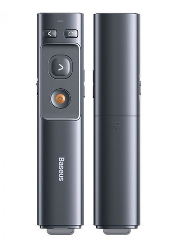 Беспроводная лазерная указка Orange Dot (зеленый свет, 200 м, Bluetooth, блютуз) - Серый Baseus (257664249)
