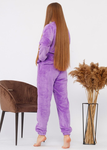 Бузкова всесезон костюм домашній махровий жіночий кофта зі штанами кофта + брюки Maybel