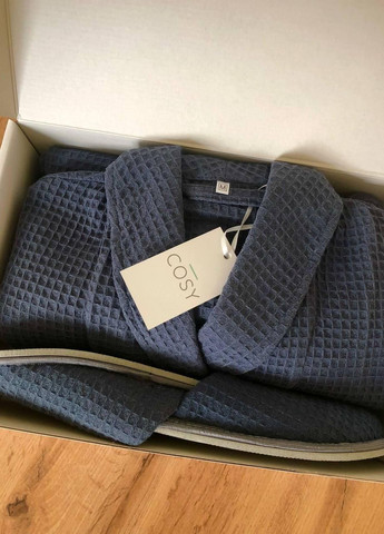 Подарунковий набір Сапфір халат+капці Cosy (276905139)