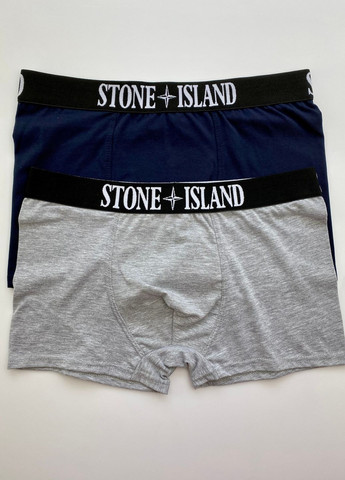 Класичні боксери з лого Stone Island 5шт Vakko (260585749)