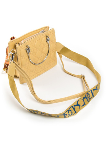 Женская сумочка из кожезаменителя 04-02 692 yellow Fashion (261486722)