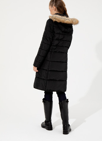 Черная куртка теплая женская U.S. Polo Assn.