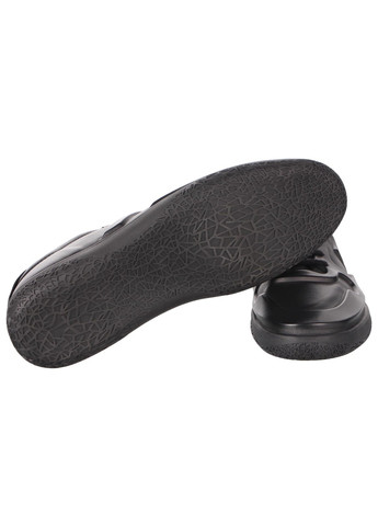 Черные демисезонные мужские кроссовки 130101 Lido Marinozzi