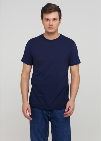 Синя чоловіча футболка з коротким рукавом Malta
