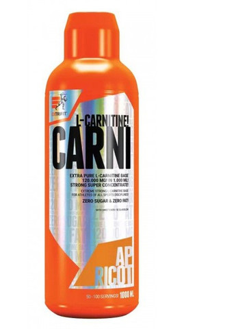 L-карнітин Carni 120000mg Liguid ( 10ml-1200mg ) 1000ml (Apricot) Extrifit (258402867)