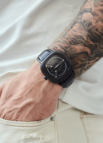 Мужские наручные часы WR001 Black No Brand (262454390)