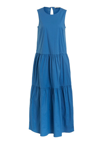 Синя кежуал жіноча сукння синя а-силует Oui