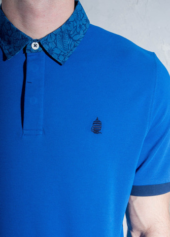 Синяя футболка-поло для мужчин Marina Yachting