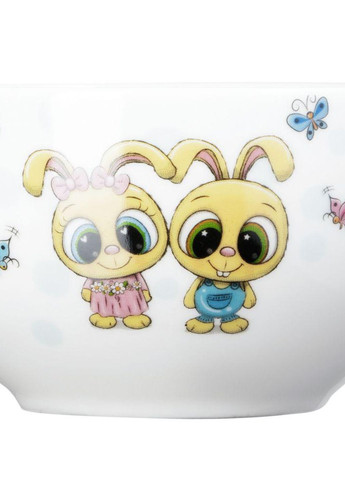 Набір дитячого посуду 3 пр Bunnies порцеляна арт. AR3456BS Ardesto (265214967)