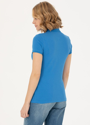 Синя футболка u.s.polo assn жіноча U.S. Polo Assn.