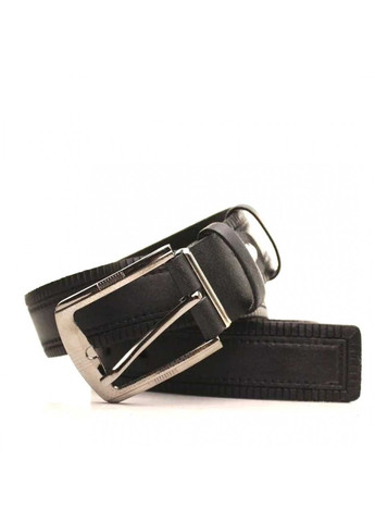 Мужской кожаный чёрный ремень L35S1W25 Lazar (261856347)
