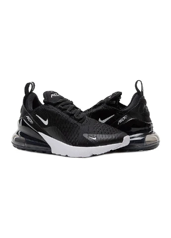 Кроссовки Air Max 270 Nike чёрные демисезоны (256633495)