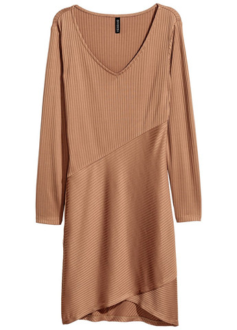 Коричневое платье демисезон,коричневий, divided H&M