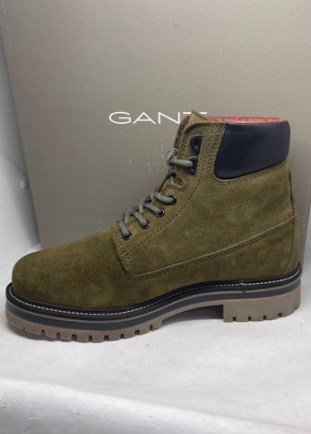 Зеленые ботинки мужские palrock Gant