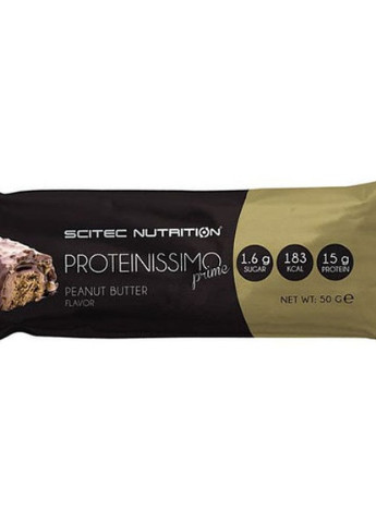 Proteinissimo Prime Bar 50 g Peanut Butter Scitec Nutrition (256726016)
