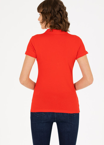 Красная женская футболка-футболка u.s.polo assn женская U.S. Polo Assn.