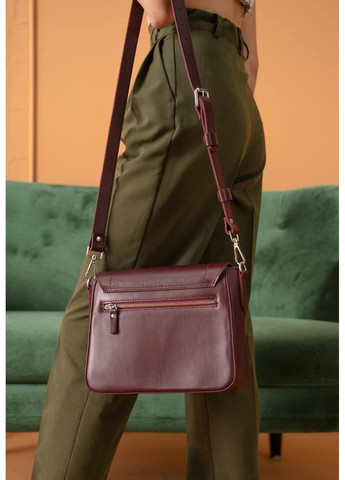 Женская кожаная сумка Jessie бордовая TW-JESSIE-VIN The Wings (263519027)