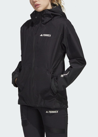 Черная демисезонная водонепроницаемая куртка terrex xperior gore-tex paclite hn2904 adidas