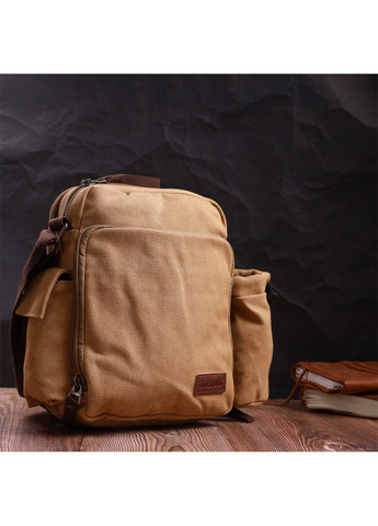 Вместительная текстильная сумка с чехлом для воды 22210 Песочный Vintage (267932146)