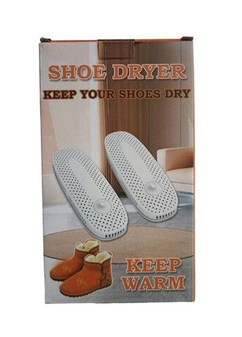 Сушарка для взуття Shoe dryer електрична Білий No Brand (270950084)