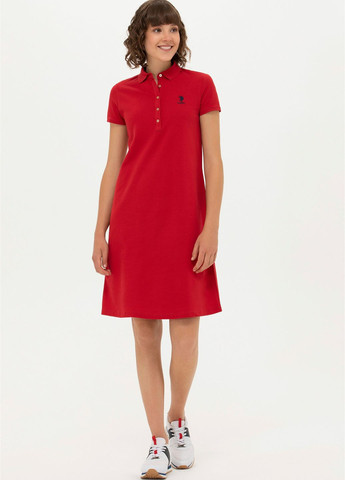 Червона сукня жіноча U.S. Polo Assn.